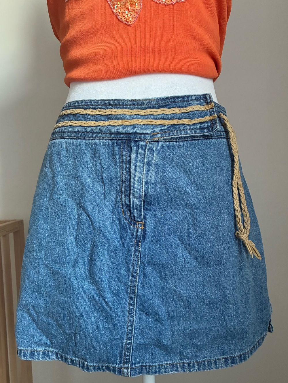 Vintage Y2K Jean skort